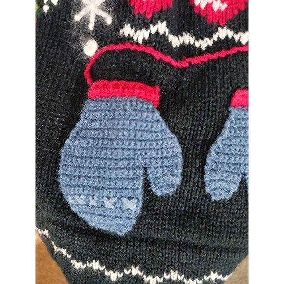 Vintage Grandpa‎ Ugly Christmas Nutcracker Cardigan Sweater Size L - Picture 7 of 7